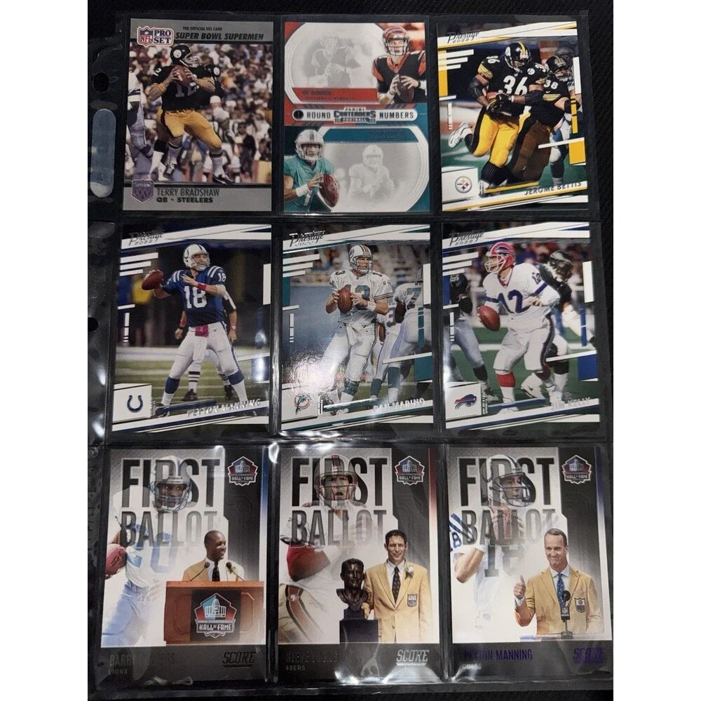 Football cards 162 Banger lot! Holos, auto, numbered, patch, rookie etc….